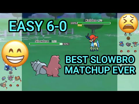 The Perfect Slowbro Matchup! (Pokemon Showdown Random Battles) (High Ladder)