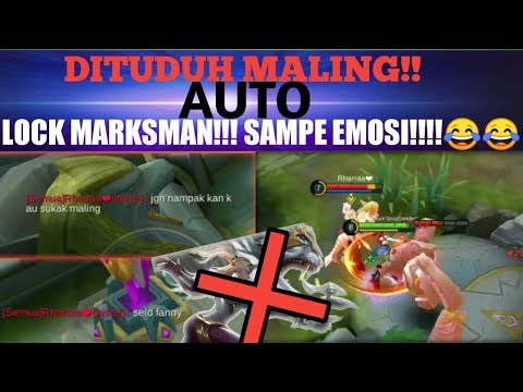 DITUDUH MALING!! AUTO LOCK MARKSMAN SAMPE EMOSI!!!😂😂