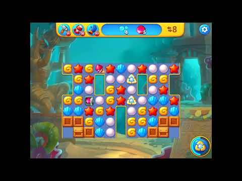 Fishdom level 5551 no boosters フィッシュダム ノーマル [Friend's]