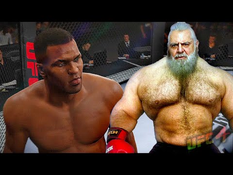UFC4 | Mike Tyson vs.Old Sajjad Gharibi (EA sports UFC 4) - Rematch