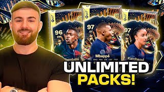 How to get UNLIMITED FREE PACKS NOW in EAFC 24 (UNLIMITED packs in EAFC 24) *Guaranteed TOTS*
