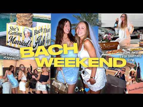 IT'S BACHELORETTE WEEKEND!! 💍🍾👙