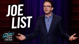 Joe List Stand-up Comedy