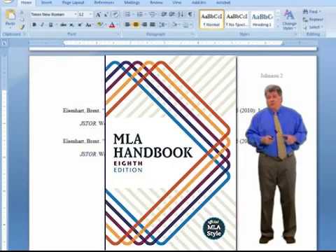 MLA Style 8th Ed. - Word Tutorial for MLA 8th Essay Format