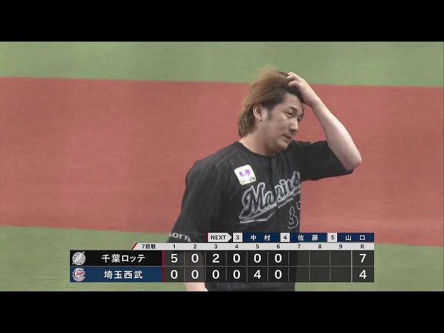 【6回裏】3者連続三振!! マリーンズ・小野郁 完璧な投球を披露する!! 2022年5月4日 埼玉西武ライオンズ 対 千葉ロッテマリーンズ