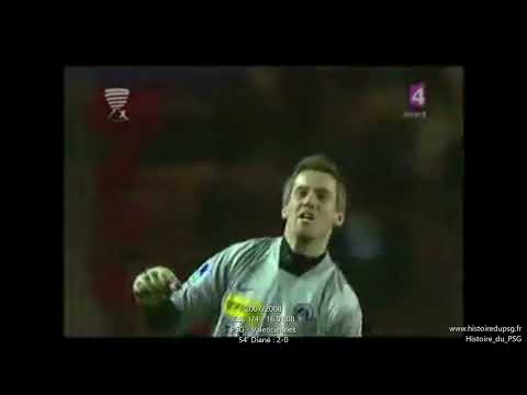 PSG Valenciennes / Coupe de la ligue 1/4 de finale -  16.01.08 / 4-0