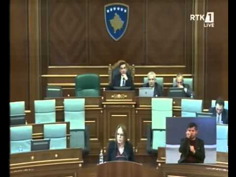 Hykmete Bajrami - Ligji per ndermarrjet publike - Kuvendi Kosoves 13.02.2015