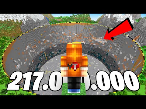 Я Выкопал 217,000,000,000,000 БЛОКОВ за 47 ЧАСОВ в Майнкрафт...
