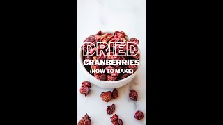 Download lagu How to Make Dried Cranberries (Paleo, Whole30, AIP) #shorts mp3 Download lagu How to Make Dried Cranberries (Paleo, Whole30, AIP) #shorts mp3