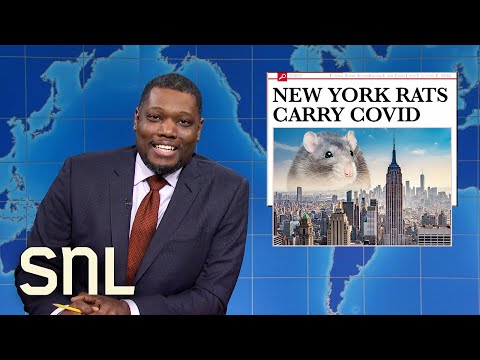 Weekend Update: New York City Rats Carry COVID, Berlin's Topless Pools - SNL