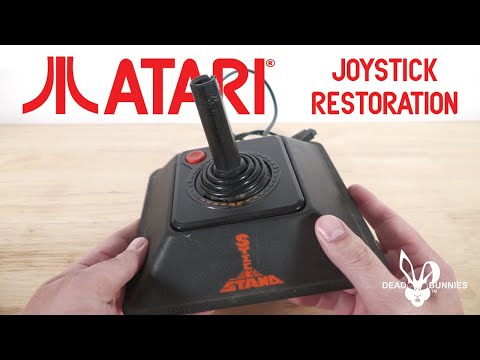 Atari 2600 CX40 Joystick Restoration #atari #restoration #retrogaming #retro