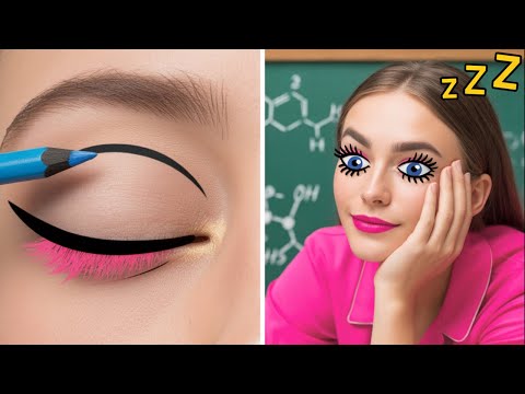 SURVIVING HIGH SCHOOL | Creative DYI Hacks by 123 GO!