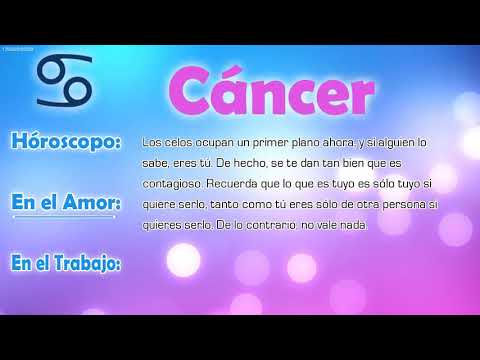 Horóscopo del día - Cáncer - 11/04/2018