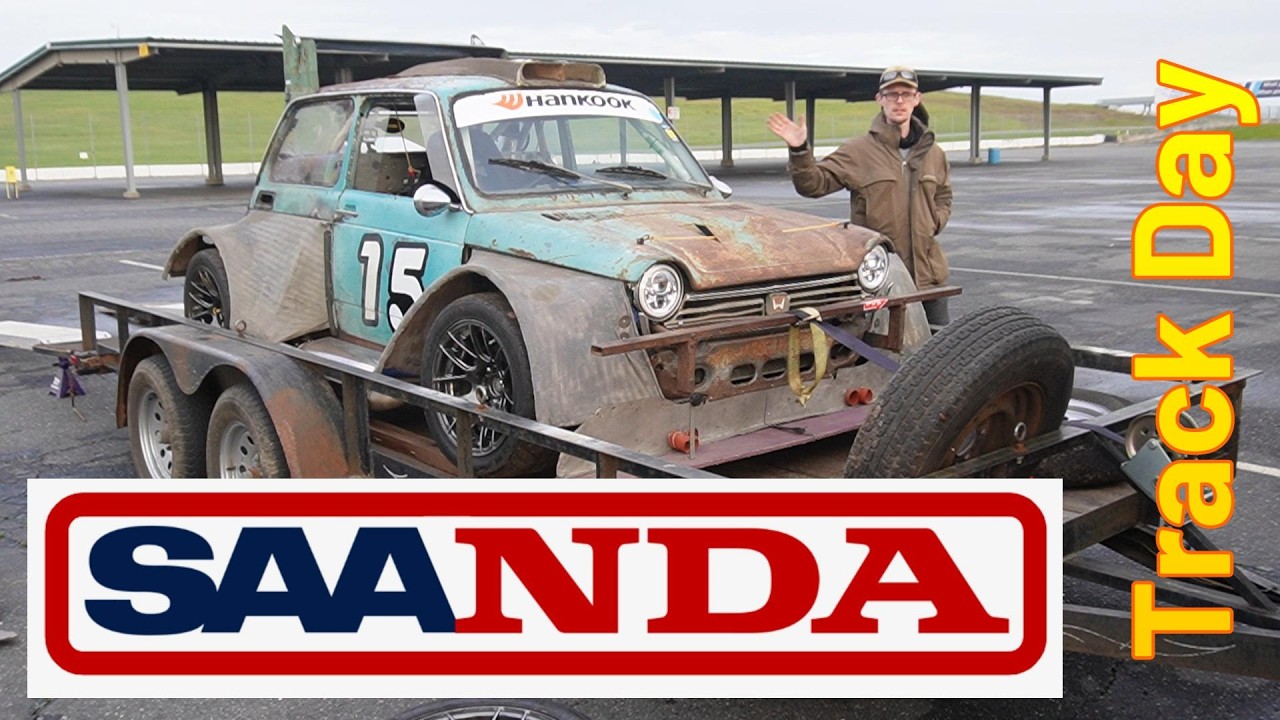 Saanda Track Day with Aero Testing and On-Track Data.