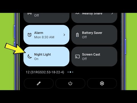 Night light Setting in Motorola edge 30