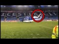 Leicester City helicopter crash - mobile phone video footage