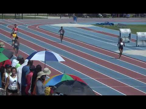 Girls 400 Meter Dash 15-16 years old Section  2 Finals 2019 AAU Gold Coast District Qualifier