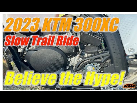 2023 KTM 300XC Review: Slow Trail Ride