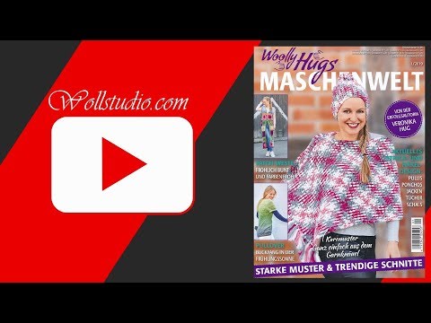 Woolly Hugs Maschenwelt 1/2019 - Blick ins Heft