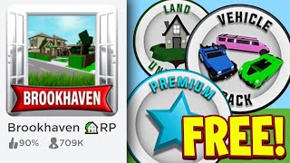 HOW TO GET EVERY GAMEPASS FOR FREE IN BROOKHAVEN! #brookhaven #roblox