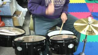 Video thumbnail for Pearl Rhythm Traveler Drum Kit by JohnsonInc999