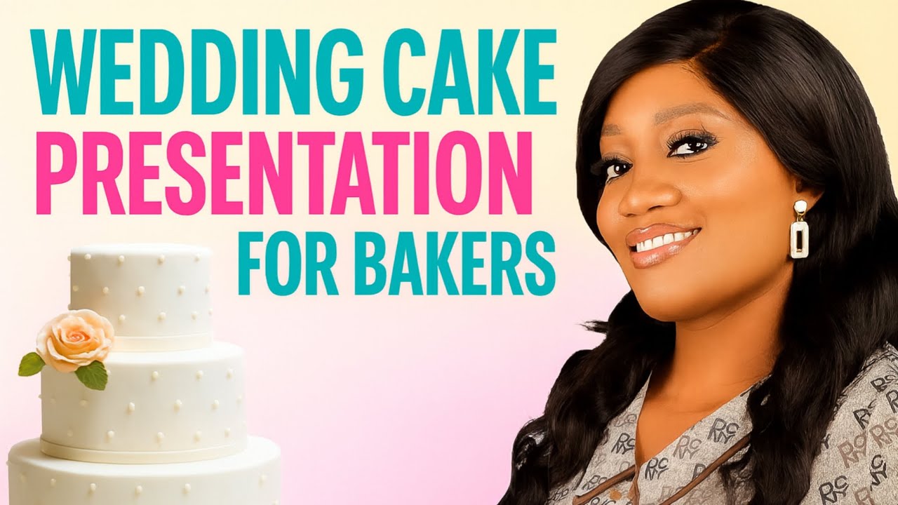 Wedding Cake Presentation. Step by Step.