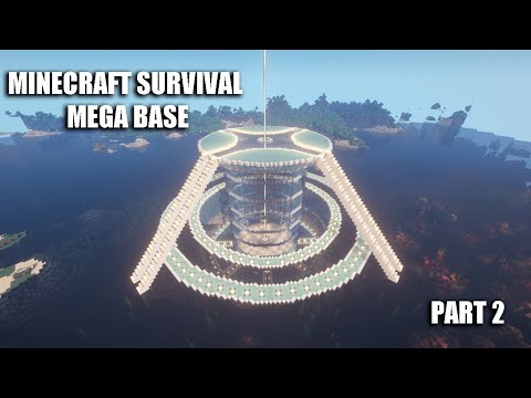 Building Mega Base in Minecraft Survival  Part 2  Episode 2