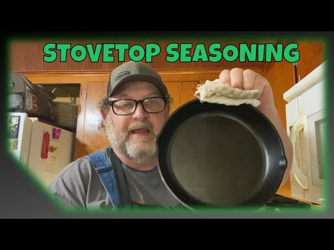 How To Season A Cast Iron Skillet On The Stove