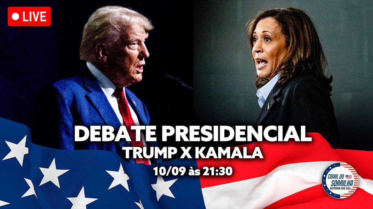 TRUMP X KAMALA: DEBATE PRESIDENCIAL DOS EUA