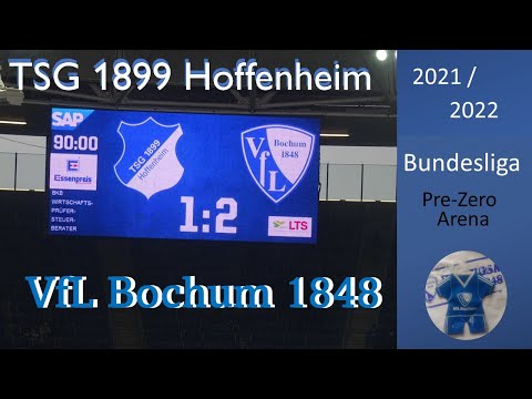 28. Spieltag Hoffenheim- VfL Bochum Bundesliga 02.04.2022
