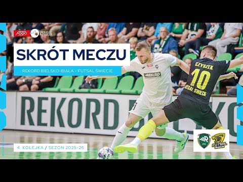 Rekord Bielsko-Biała - Futsal Świecie 4:4 | SKRÓT | 4. kolejka (2025/26)
