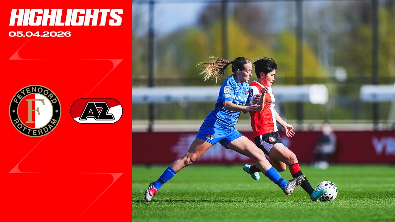 Highlights | Feyenoord V1 - AZ | Eurojackpot Vrouwen Eredivisie 2025-2026