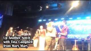 Tina Campbell leads a Holy Ghost Party at IHPC