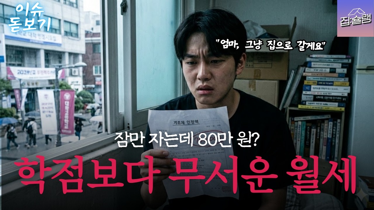 숨만 쉬어도 100만원? 서울 대학가 월세 ‘역대급 폭등’...💸😭 신촌·성대 근처에서 벌어지고 있는 소름 돋는 일들