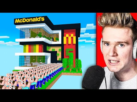 Ultimate McDonald's Challenge in Minecraft 😱