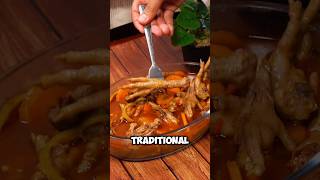 Traditional Chicken Feet recipe that needs more attention 🐓