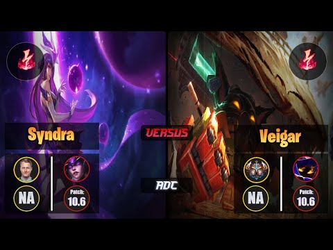 Zven SYNDRA (ADC) [Electrocute] VS VEIGAR - Challenger NA Patch 10.6
