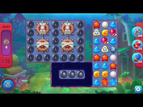 Fishdom  Level 10591 - 10600 (First Try) 🐡