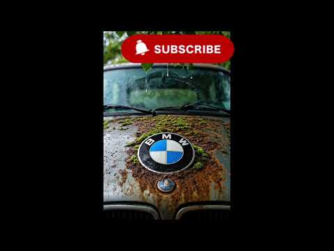 A Forgotten BMW Sleeping in the Heart of the Jungle 🌿🚗#BMW#AbandonedBMW#BMWForest