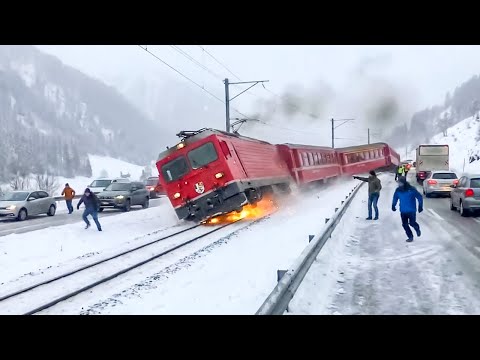 Unbelievable Train Moments Caught on Camera
