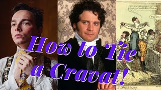How To Tie and Make a Regency Cravat; 5 Different Knots