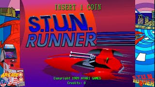 S.T.U.N. Runner! (Arcade - Atari)