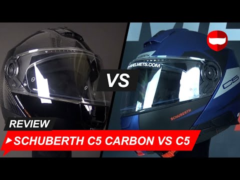 Schuberth C5 Carbon vs C5 - ChampionHelmets.com
