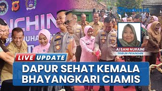 Peresmian Dapur Sehat Kemala Bhayangkari, Kapolres Ciamis Tekankan Jaga Kualitas Makanan