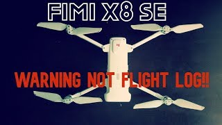 FIMI X8 SE. ALERTA|???? EL DRONE NO TIENE FLIGHT LOG. ????(LA COSA SE ARREGLÓ (SEPT. 2019)