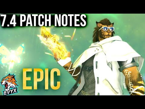 Patch 7.4 PATCH NOTES! Condensed Summary! [FFXIV 7.4]