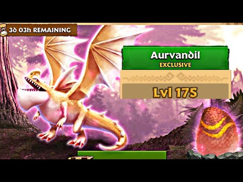 AURVANDIL MAX LEVEL 175 TITAN MODE - Dragons: Rise of Berk