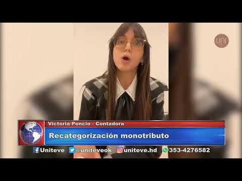 Recategorización monotributo