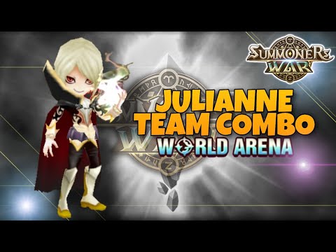Julianne Team Combo in World Arena - Summoners War