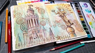 Finishing up the Last 2 Prompts for #worldwatercolormonth